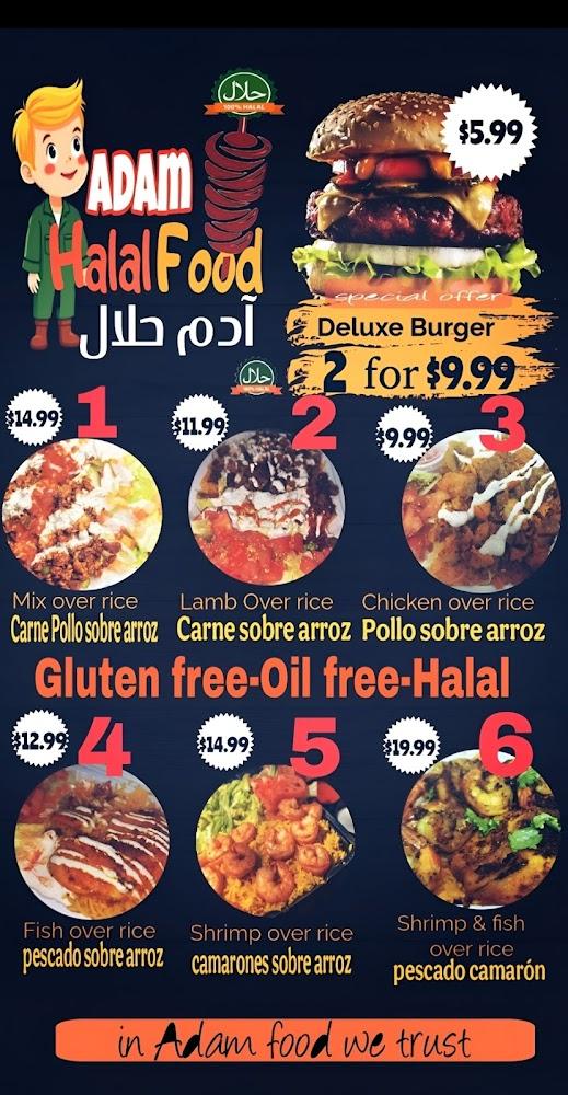 Adam Halal Food Paterson( food truck) Menu image 2